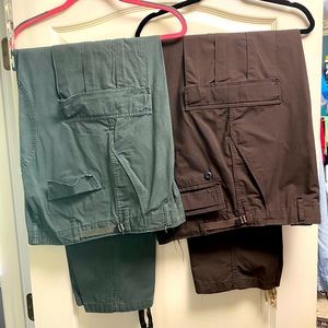 Two pair of Tru-Spec tactical rip stop cargo pants